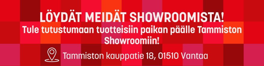 Tuotteita nähtävillä myös Tammiston Showroomissa