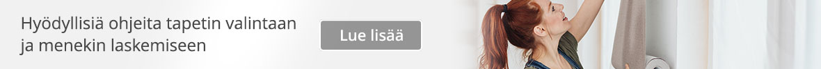Tapetin valinta ja menekki