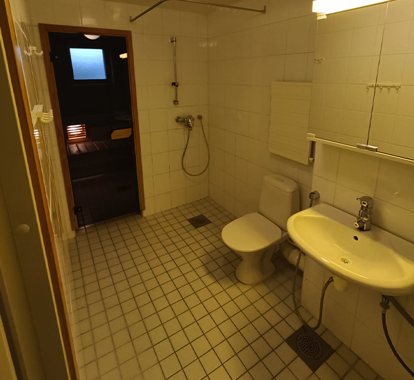 Referenssikohde Kerava kylpyhuone - Ennen 