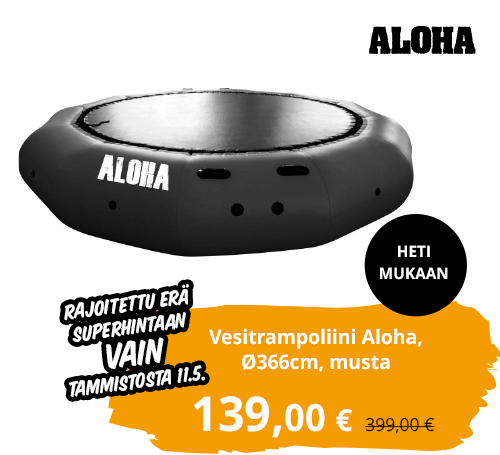 Aloha vesitrampoliini