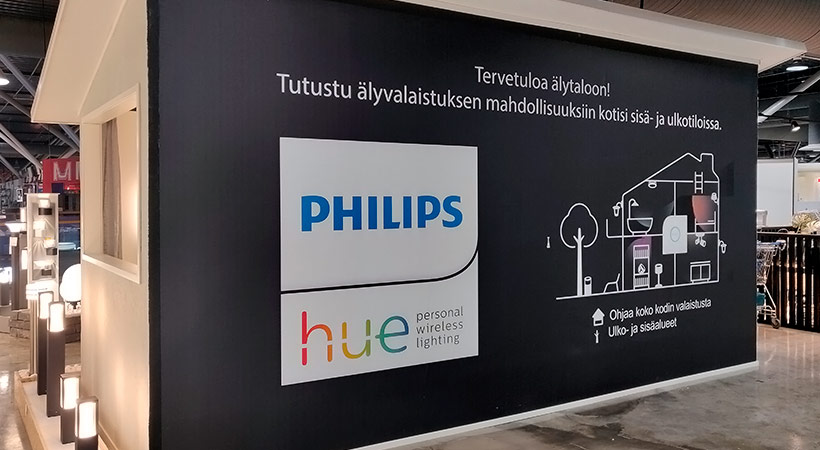 Netrauta Ideapark valaisinosasto