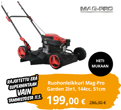 Magpro ruohonleikkuri