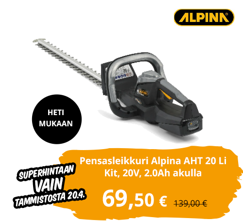 Alpina pensasleikkuri