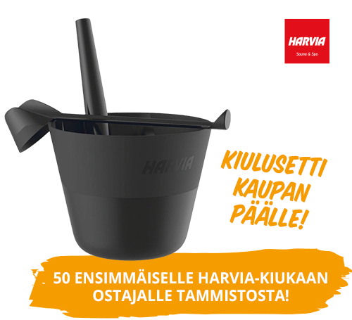 Harvia kiulu kaupan päälle