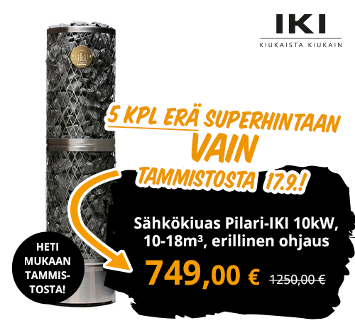 Pilari Iki-kiuas 10 kW