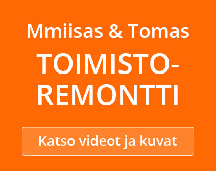 Someammattilaisten toimistoremontti