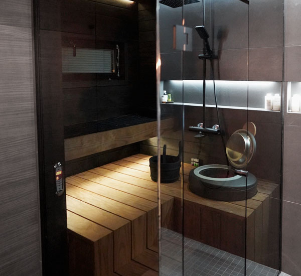 Kylpyhuone- ja saunaremontti - Jälkeen-kuvat