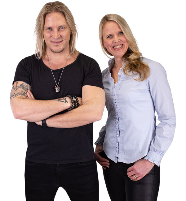 Sami Kuronen ja Riia Lankinen